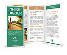 Drive on Highway Brochure Template