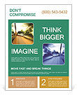 Drive on Highway Flyer Template