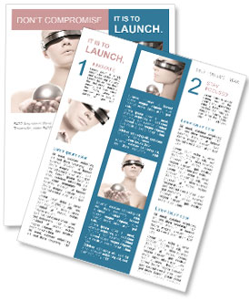 未来的な 3D メガネ ニュースレター