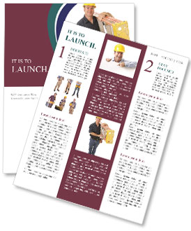 Escada de retenção do construtor Boletins informativo