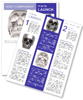 Crystal Skull Newsletter Template