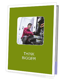 Engineer at IT Company Presentation Folder