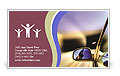 Side Mirror of the Car Business Card Template