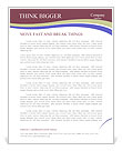 Side Mirror of the Car Letterhead Template