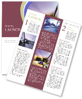 Side Mirror of the Car Newsletter Template