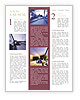 Side Mirror of the Car Newsletter Template