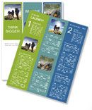 Group of Backpackers Newsletter Template