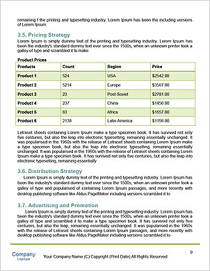Group of Backpackers Word Template - Page 9