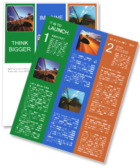 Riding Car in the Evening Newsletter Template