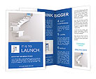 Climb Stairs to Freedom Brochure Template