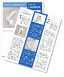 Climb Stairs to Freedom Newsletter Template