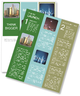 Financial Center in Asia Newsletter Template