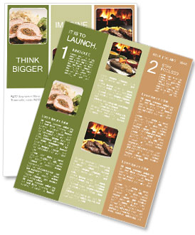Cook Stuffed Pork Newsletter Template