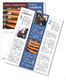 City Telecommunication Newsletter Template