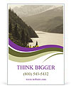 Beautiful Mountains in Alaska Ad Template