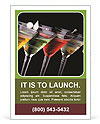 Order Cocktails at Bar Ad Template