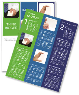 Exchange Businesscards Newsletter Template