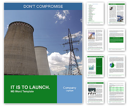 Nuclear Power Plant Word Template
