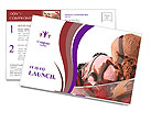 Summer Ice Cream Postcard Template