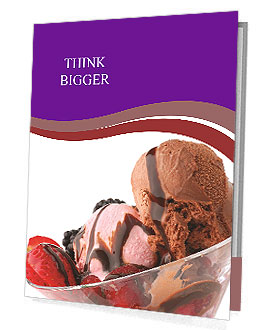 Summer Ice Cream Presentation Folder