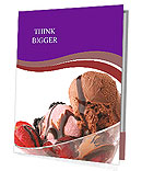 Summer Ice Cream Presentation Folder