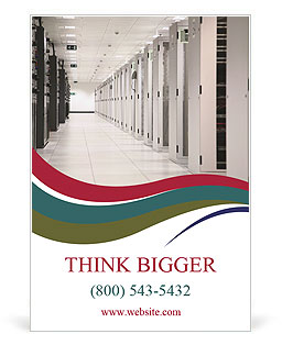 Big Data Center Ad Template