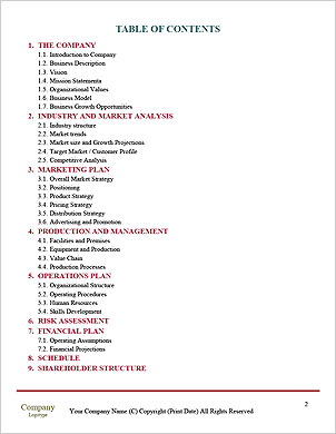 Big Data Center Word Template - Page 2