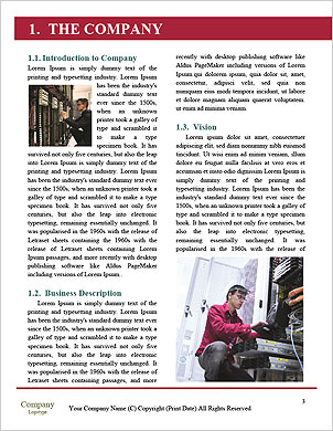 Big Data Center Word Template - Page 3