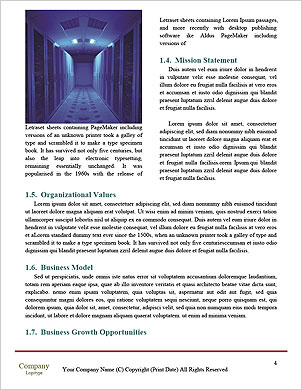 Big Data Center Word Template - Page 4