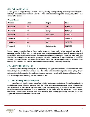 Big Data Center Word Template - Page 9