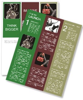 Stylish Female Accessories Newsletter Template