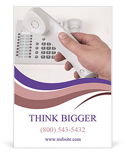 Telecommunication Ad Template