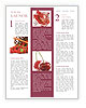 Frozen Cherry Newsletter Template