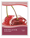 Frozen Cherry Word Template