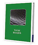 Black Honeycomb Surface Presentation Folder