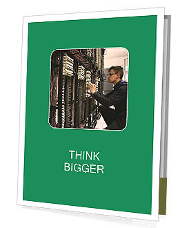 Young IT Engineer Presentation Folder