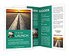 Road to Better Future Brochure Template