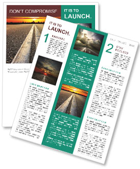 Road to Better Future Newsletter Template