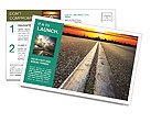 Road to Better Future Postcard Template