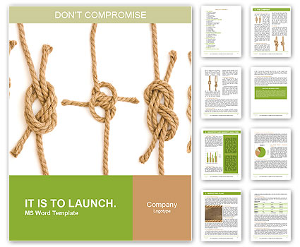 Four Different Rope Knots Word Template