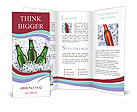 Drink Beer in Summer Season Brochure Template
