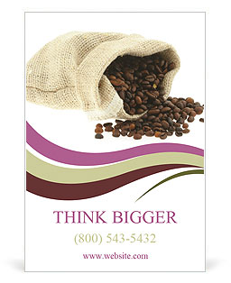 High Quality Coffee Ad Template