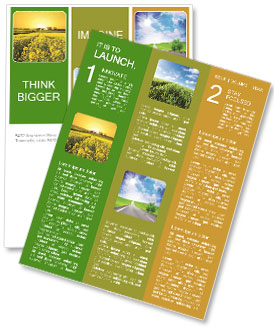 Yellow Field Newsletter Template