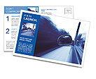 Rapid Drive Postcard Template