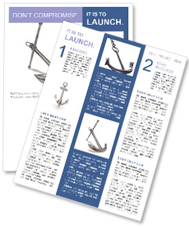 Silver Anchor Newsletter Template