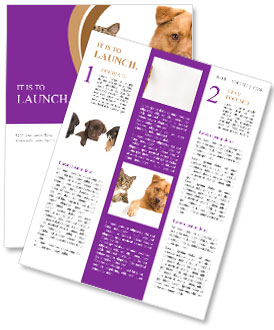 Best Home Pets Newsletter Template