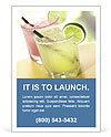 Margarita Beverage Ad Template