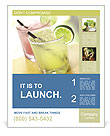 Margarita Beverage Poster Template