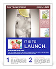 Ice Lemon Water Flyer Template