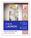 Ice Lemon Water Poster Template